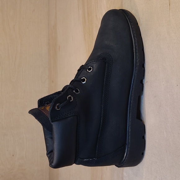 Timberland Other - Timberland 6 Inch Premium Black Leather Kids Boots